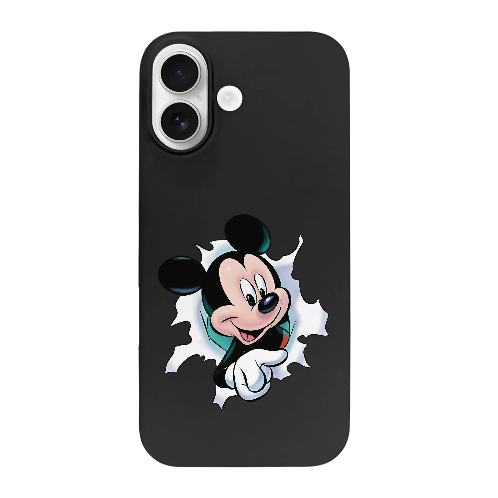 ミッキーマウス（Mickey Mouse） グッズ ミッキーマウス（Mickey Mouse） - iPhone 17 シリーズ シリコンケース 薄型 耐衝撃 指紋防止 ソフトタッチカバー 精密フィット 傷防止 保護ケース iPhone 17/17 Air/17 Pro/17 Pro Max 対応